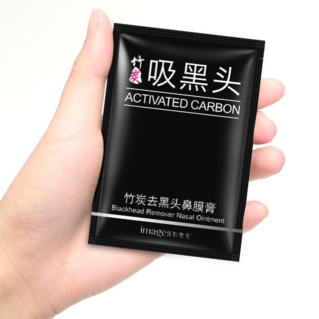 Lẻ 1 Miếng Gel lột mụn mũi than tre hoạt tính Images Activated carbon