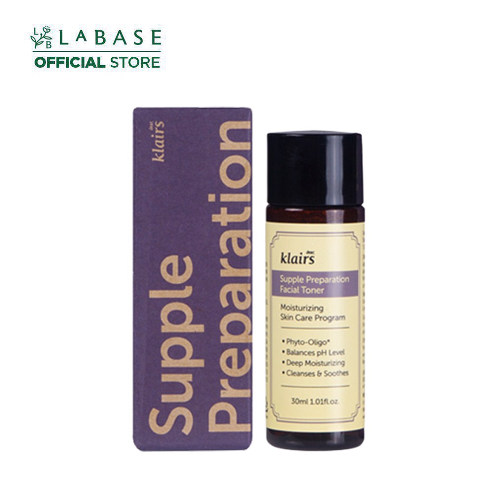 Nước hoa hồng Klairs Supple Preparation Facial Toner 30ml (0857) | BigBuy360 - bigbuy360.vn