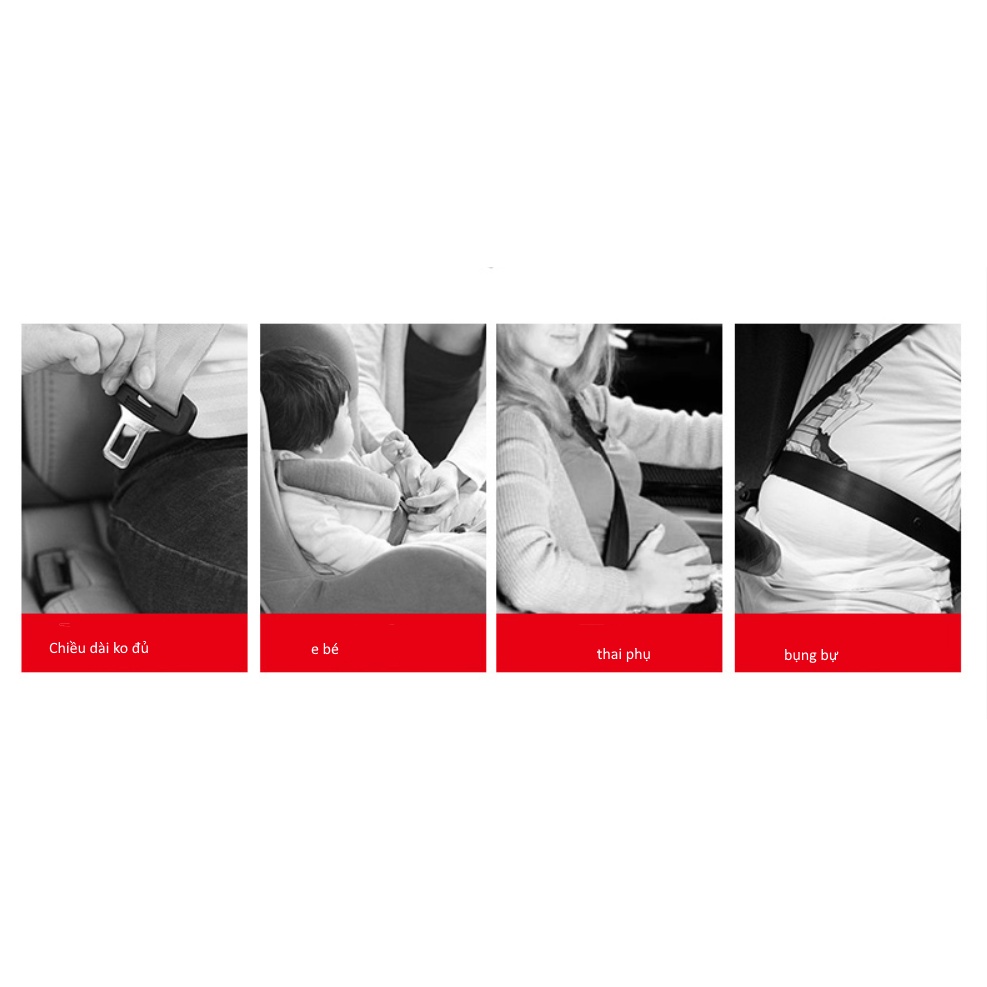 Chốt khóa nối dài dây an toàn ô tô, xe hơi hàng tốt Seat Belt Extension - D&A shop