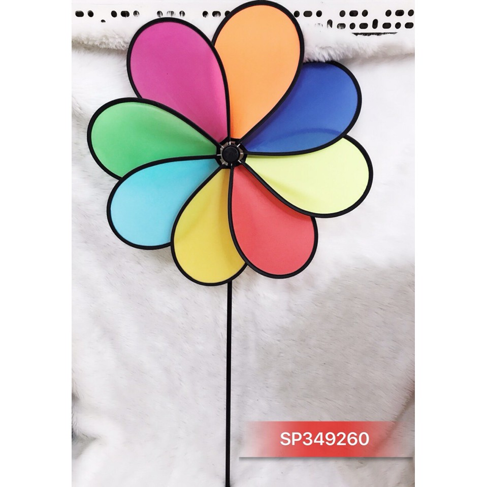 Chong chóng cầu vồng vải 8 cánh đại  - SP349260