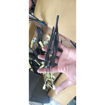 Dây phân tần, dây chia 2 way 1 bass 1 treble tụ elyton 3.3uf có bọc chống cháy