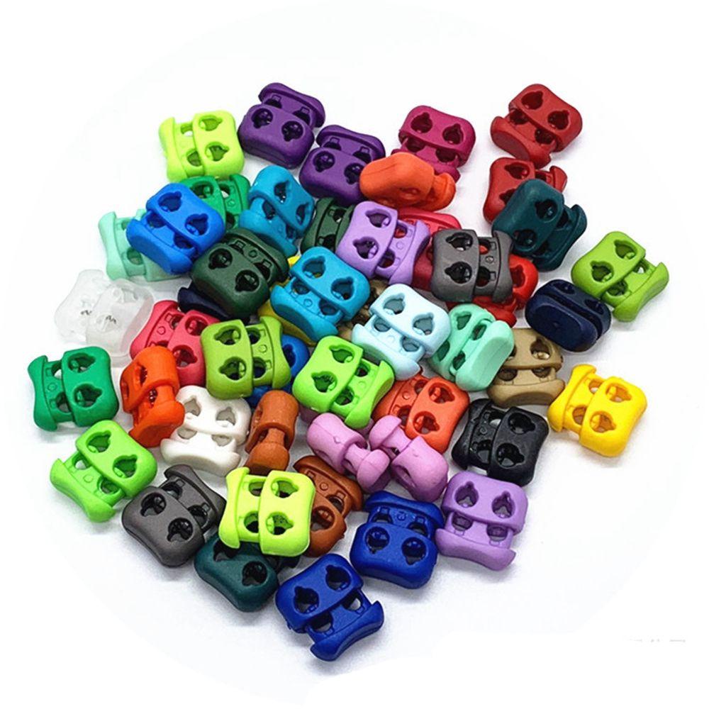 Set 20 Nút Chặn Dây Giày Nhiều Màu Sắc Chất Lượng Cao
