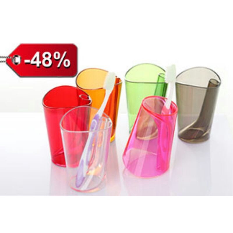 Cốc đánh răng 2in1 flipcup