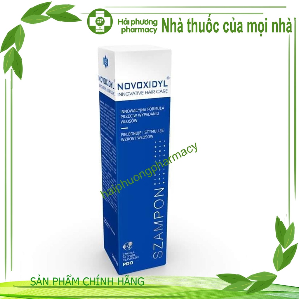 Dầu gội y tế Novoxidyl hỗ trợ trị rụng tóc, kích thích mọc tóc - 200ml