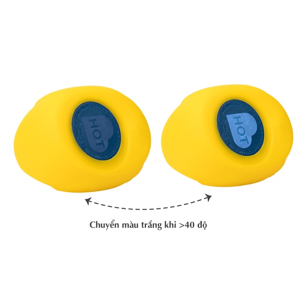 Vịt vàng đồ chơi báo nóng nước tắm Munchkin