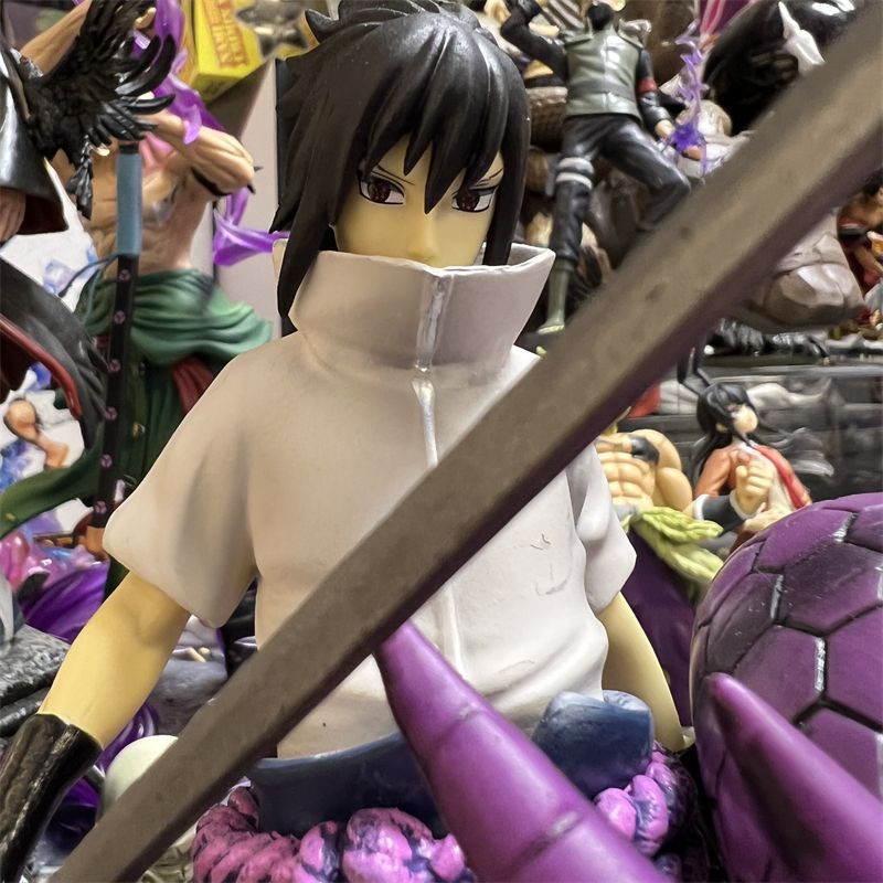 Mô hình Sasuke Và Rắn triệu hồi Manda  hàng mới ra cực chất lượng