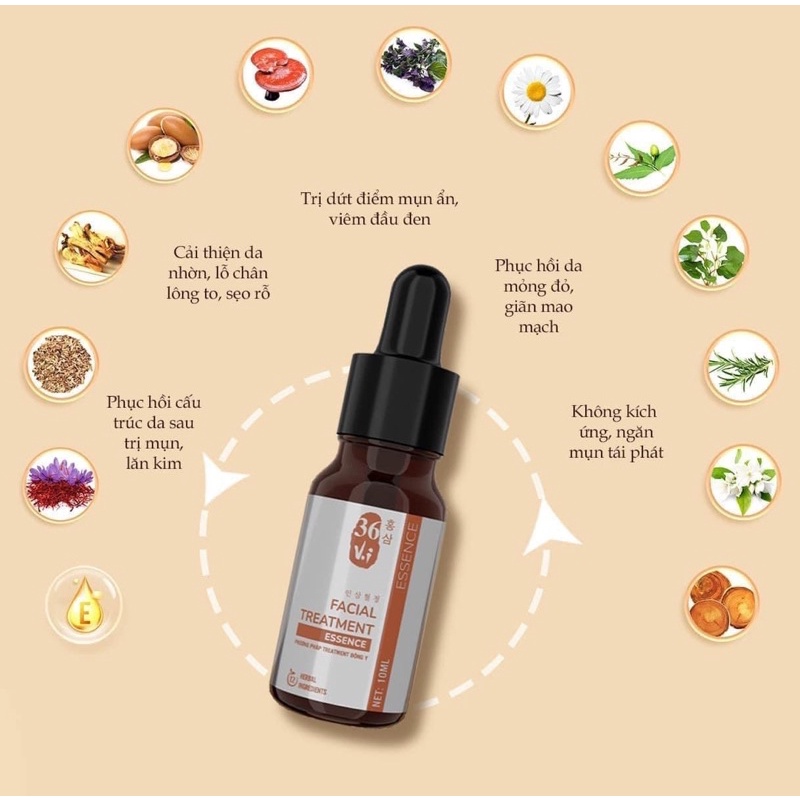 Serum tinh chất cốt huyết thanh thảo dược mini 5ml vị chính hãng Meea Organic mini