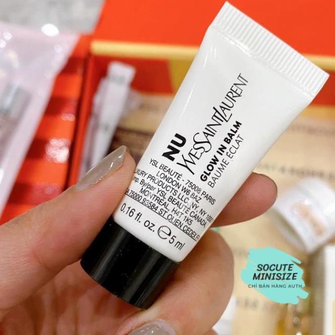 NEW 2022 - Kem Lót YSL NU Glow in Balm Minisize 5ml