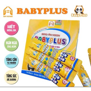 Babyplus Siro ăn ngon baby plus chính hãng Tặng ly thủy tinh chia vạch