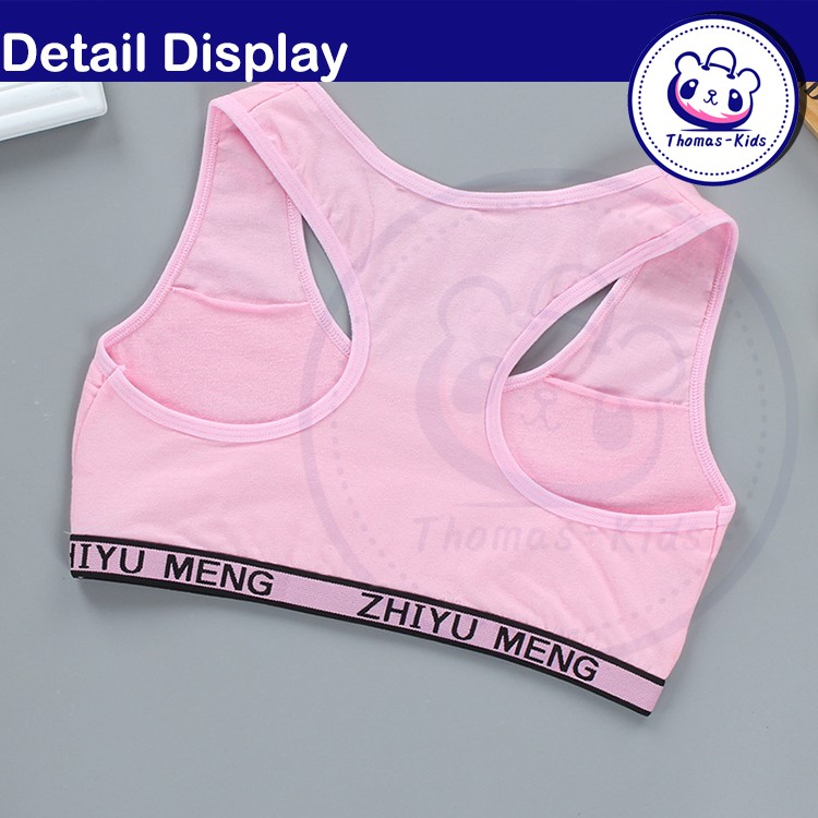 Bộ đồ lót cotton mềm mại cho bé gái 8-14 tuổi [B218]