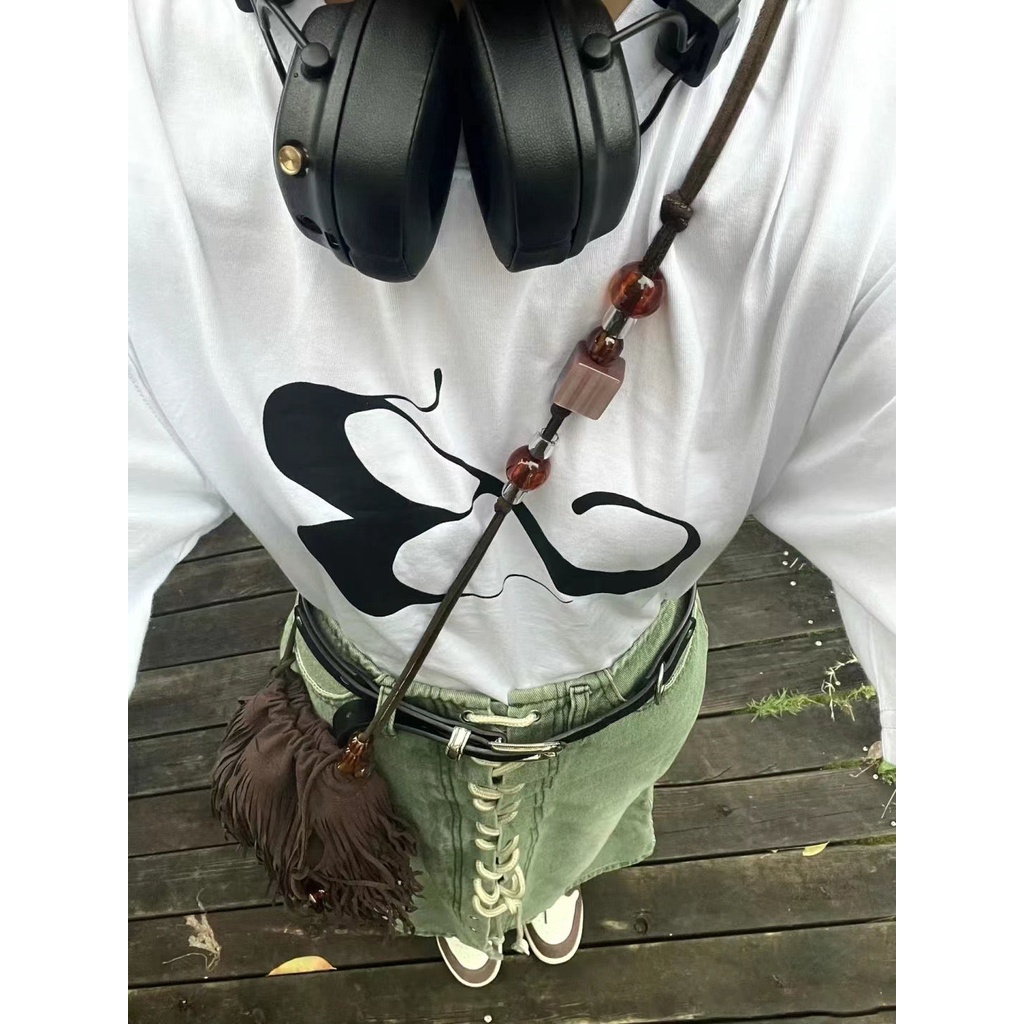 ❀✲Chân Váy Denim Đuôi Cá Lưng Cao Thiết Kế Cột Dây Thời Trang Mùa Hè Cho Nữ