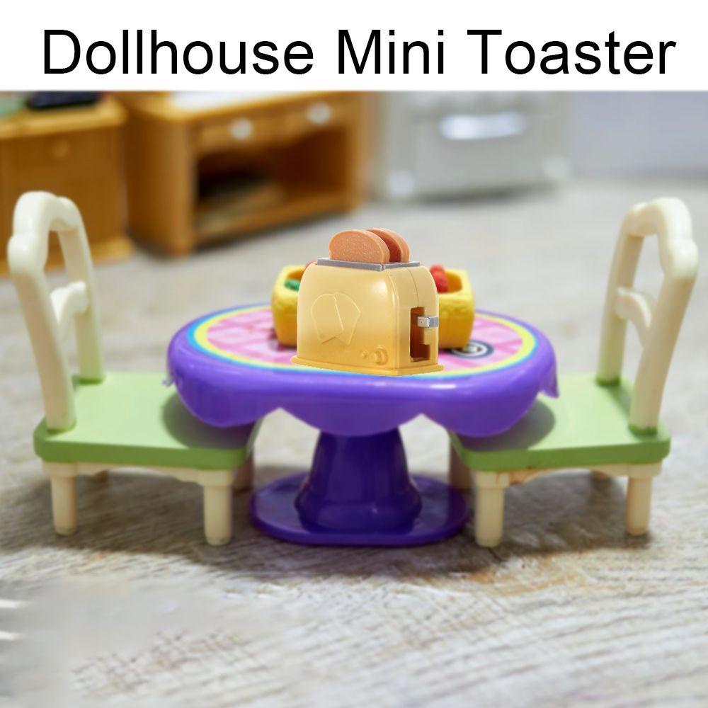 NIUYOU Mô Hình Bánh Mì Sandwich Bằng Nhựa Tỉ Lệ 1: 12 Trang Trí Nhà Búp Bê