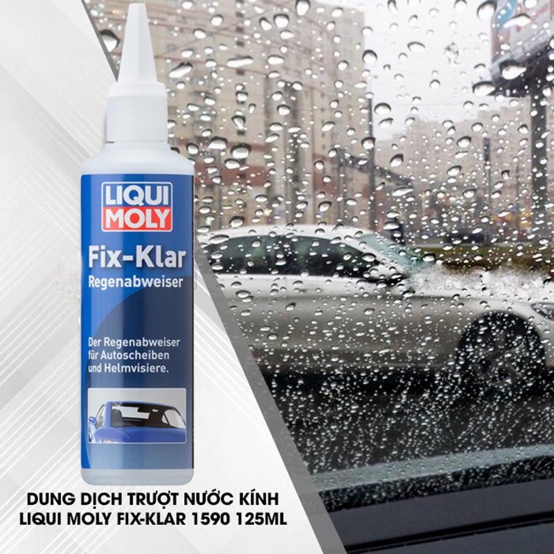CHAI CHỐNG BÁM NƯỚC MƯA TẠO HIỆU ƯNG LÁ SEN LIQUI MOLY CLEAR VIEW - 1590