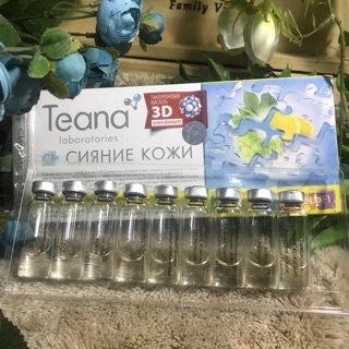 Collagen Tenna 3D Nga ! Huyết thanh serum chống lão hoá da!