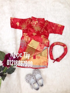 Áo dài cách tân bé gái