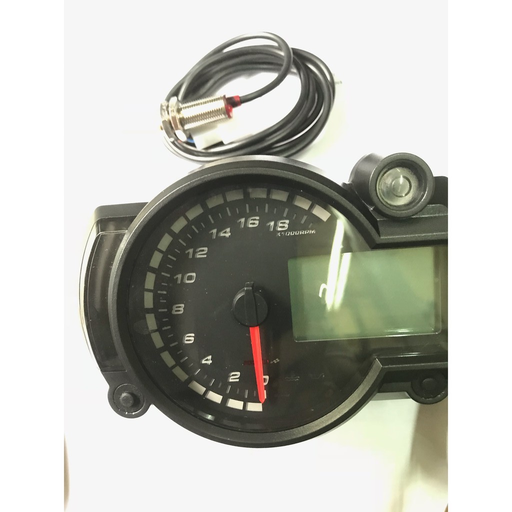 Đồng hồ RX2N full chức năng hiển thị 7 mầu chế cháo cho nhiều loại xe máy !