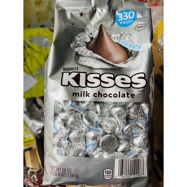 Kẹo socola sữa kisses Mỹ 1.58kg
