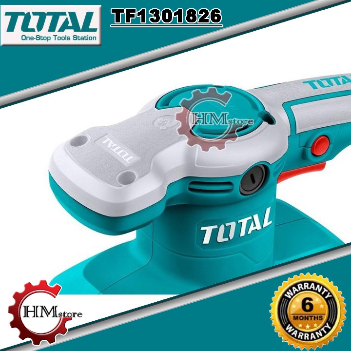 [TOTAL C/hãng] Máy chà rung nhám chữ nhật TOTAL TF1301826 320w - Chà nhám gỗ bảo hành 6 tháng