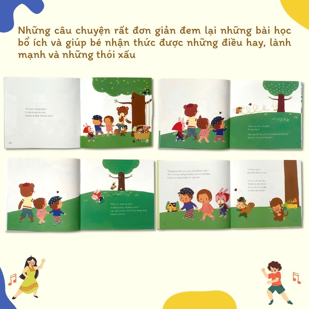 Sách - Momo và Ken trang bị những kỹ năng đầu đời cho trẻ (Trọn bộ 5 cuốn)