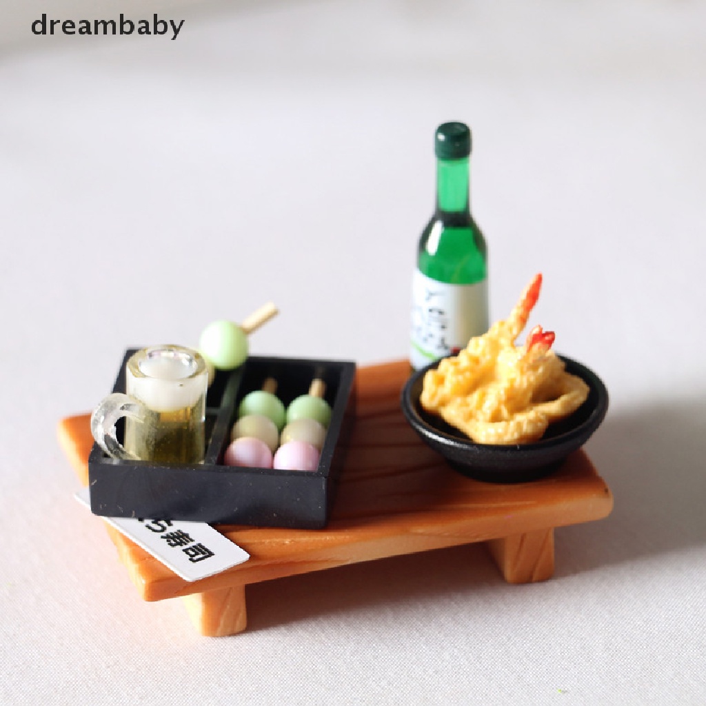 Mô Hình Sushi Mini Tỉ Lệ 1 / 6 Trang Trí Nhà Búp Bê