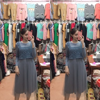 Váy bầu thời trang mẫu mới