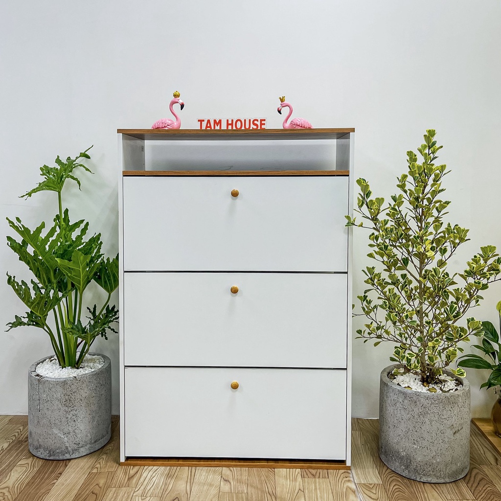 Tủ giày thông minh 3 tầng thiết kế hiện đại Tâm House HX-SC137