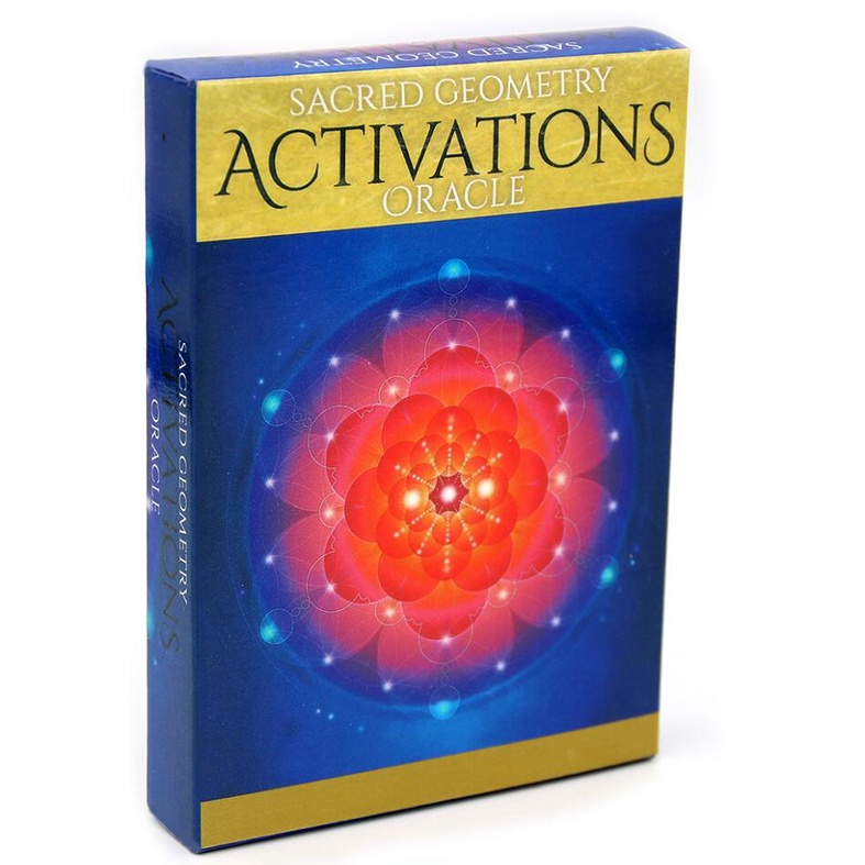 {KÈM QUÀ TẶNG} Bộ Tarot Sacred Geometry Activations Oracle Bài Bói