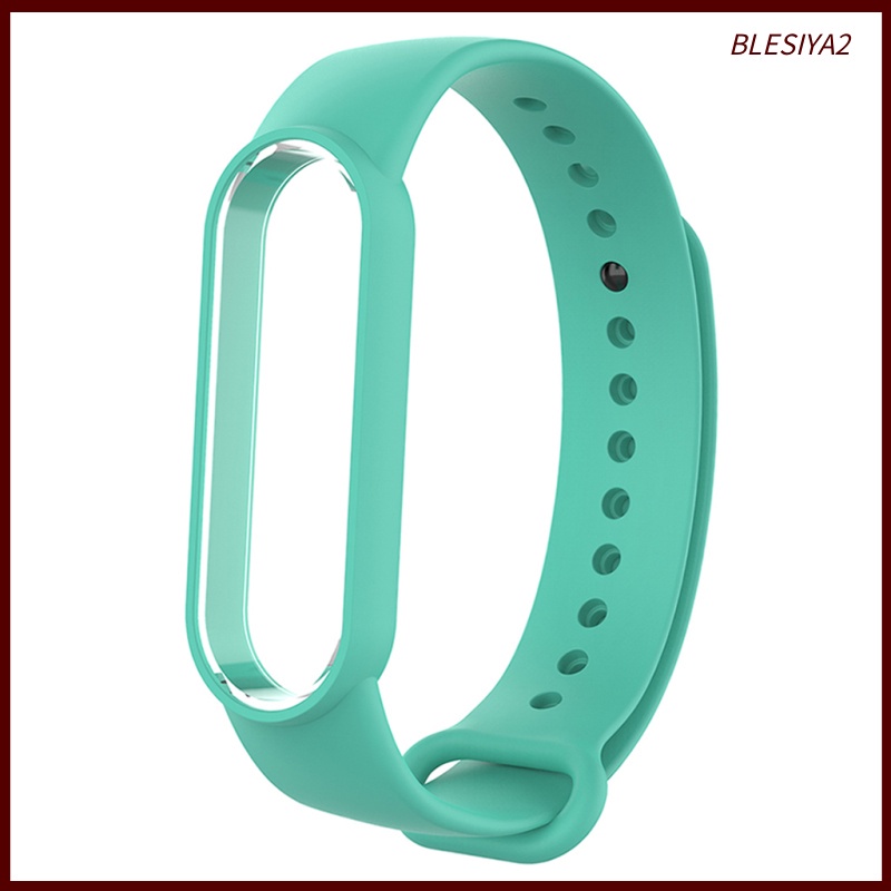 Dây Silicon Màu Trắng Thay Thế Cho MI Band 5 [Bresiya2]