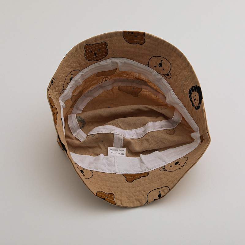 Nón Tai Bèo Chống Nắng In Họa Tiết Động Vật Thời Trang Cho Bé 5-10 Tuổi