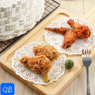Giấy thấm dầu hình hoa văn size 21 cm