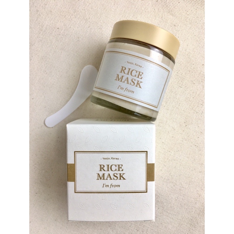 Mặt Nạ Dưỡng Sáng Da Chiết Xuất Gạo I'm From Rice Mask 110g