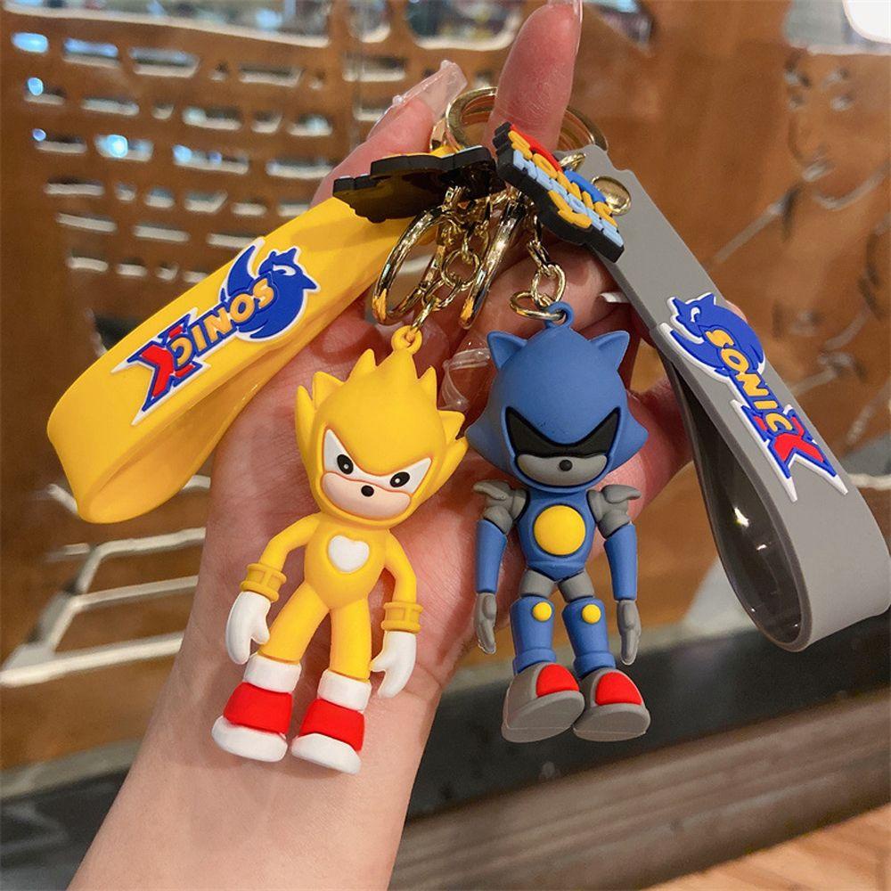 LANFY Móc Khóa Hình Búp Bê Hoạt Hình Sonic Sáng Tạo