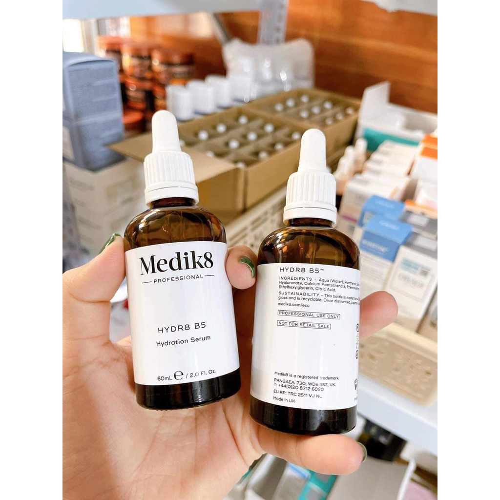 Tinh chất Serum siêu cấp ẩm và phục hồi da Medik8 Hydra8 B5 Serum 10ml, 30ml, 60ml