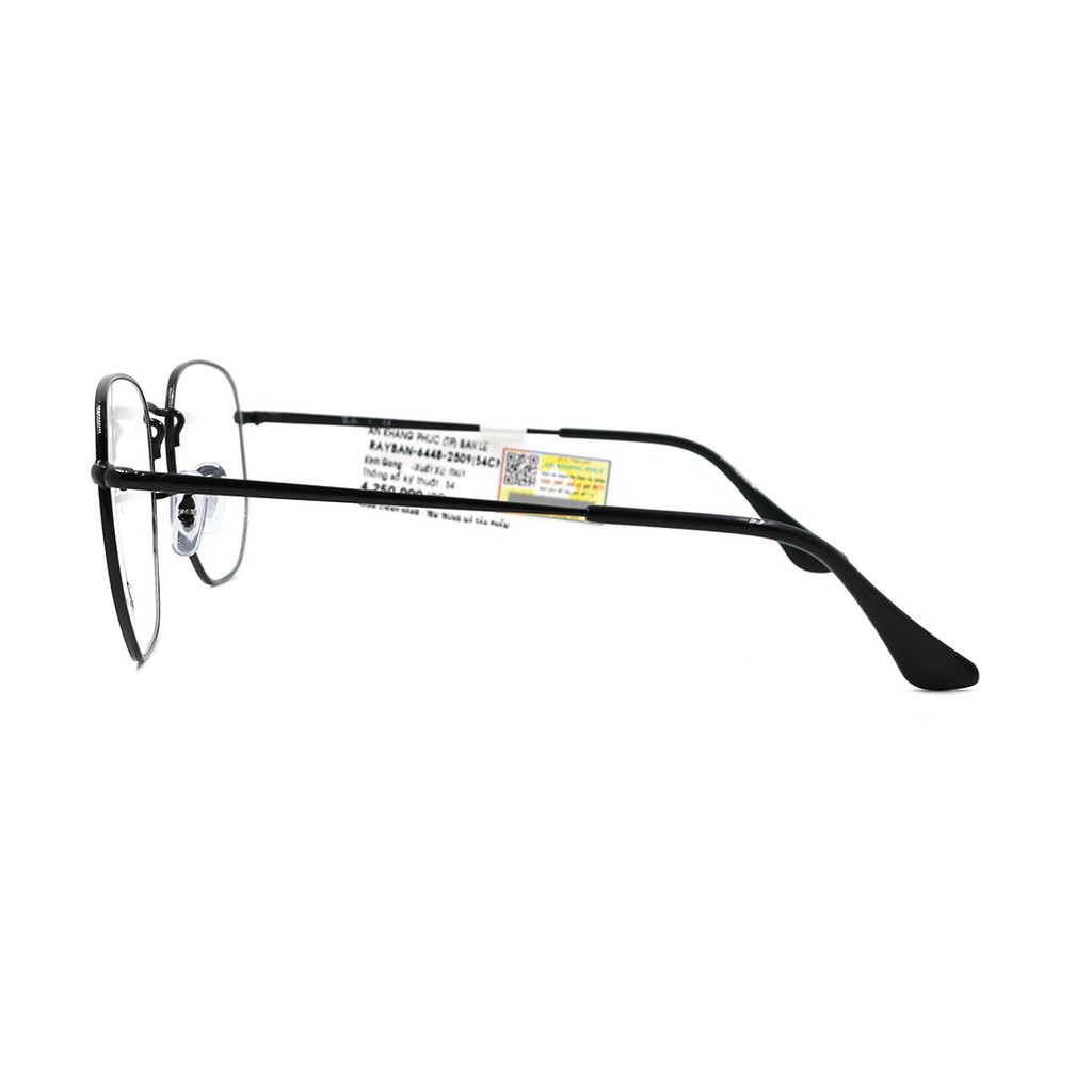 RB6448-Gọng kính nam nữ Rayban chính hãng (51-21-145), thiết kế dễ đeo bảo vệ mắt