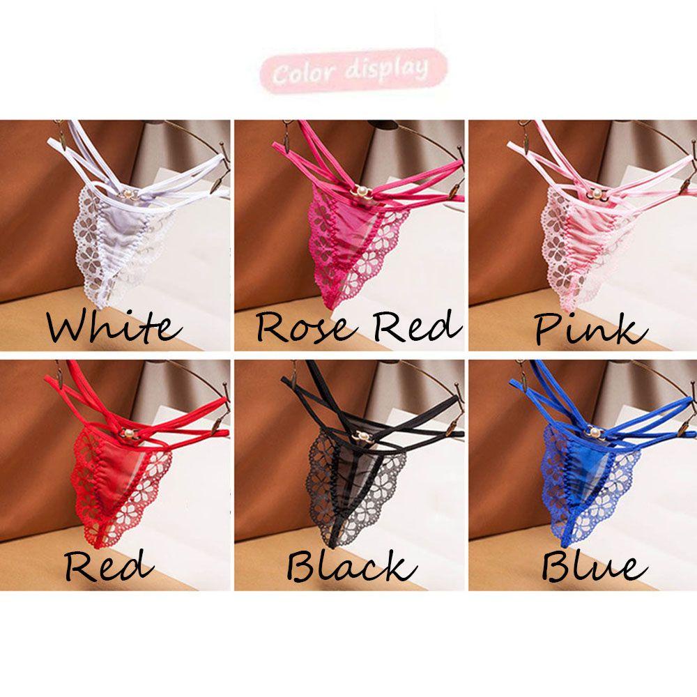 OCEANMAP Quần Lót Dây Chéo Lưng Thấp Gợi Cảm