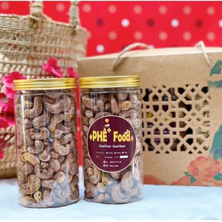 Hạt Điều Rang Muối PHÊ+Food - nguyên hạt Loại A - 500gr
