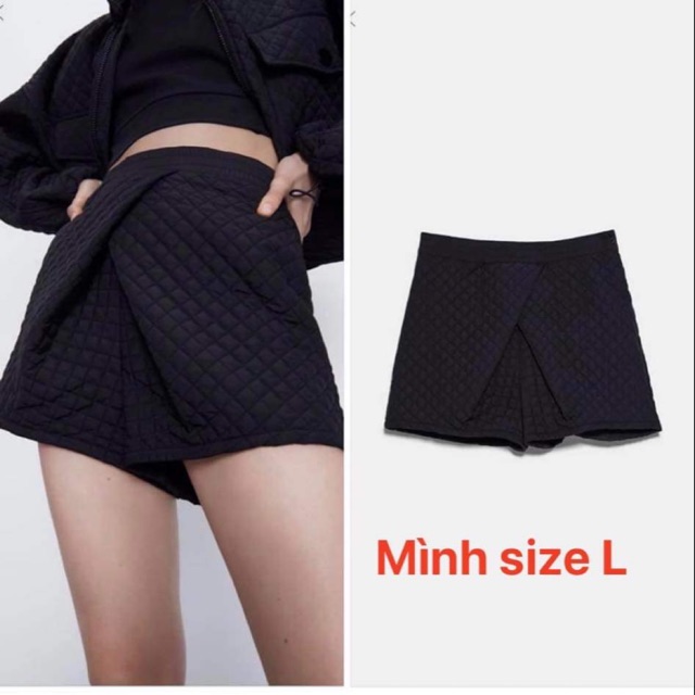 Quần Zara newtag size L màu đen chính hãng