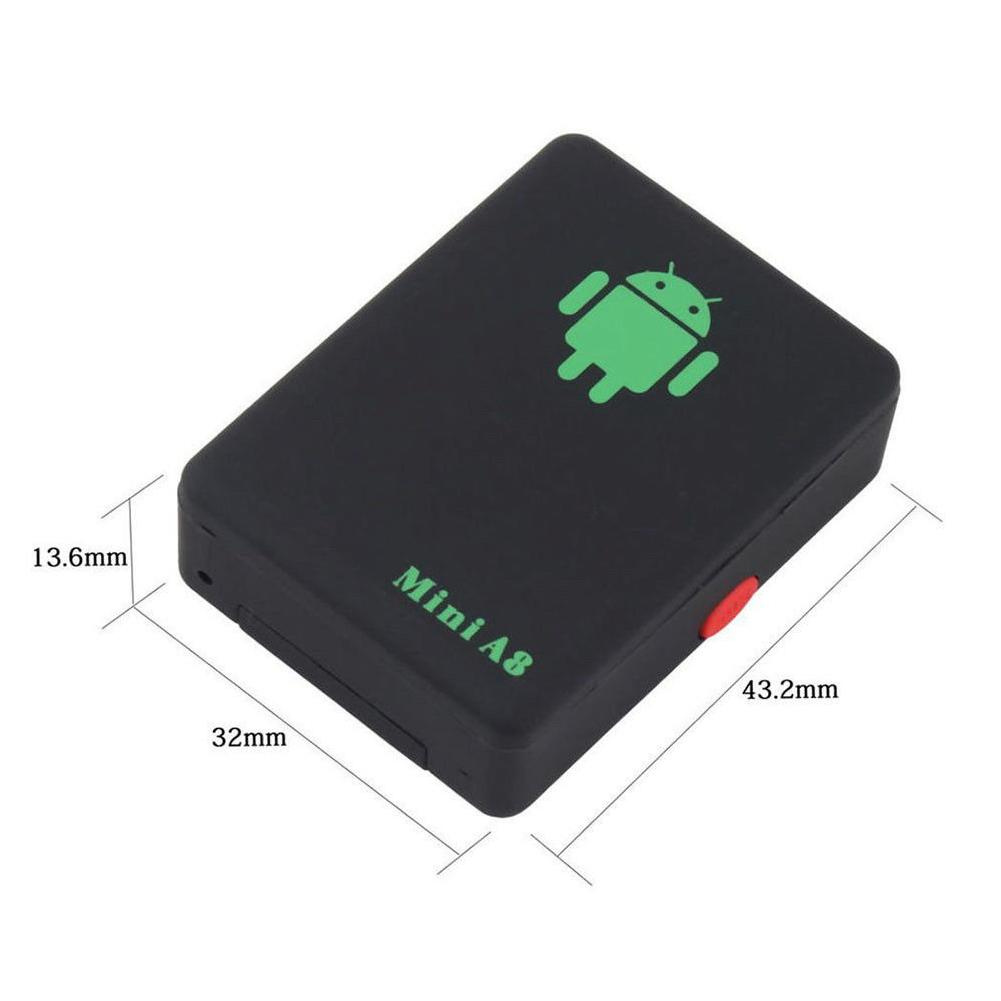 MG Mini GSM / GPRS / GPS Tracker Theo dõi Định vị Toàn cầu A8 Thời gian thực Xe đạp Xe