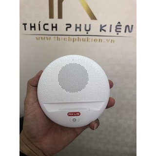 Loa Mini Bluetooth AKUS LB01 (Kiêm đế điện thoại)