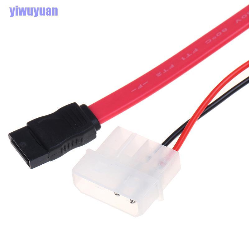 Dây Cáp Chuyển Đổi 7 + 6 Pin Slimline Sata Cho Laptop Sata Dvd Cd-Rw | BigBuy360 - bigbuy360.vn