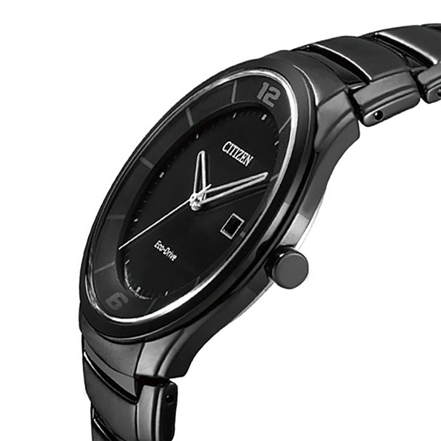 Đồng Hồ Nam Citizen Dây Thép Không Gỉ BM6959-55E - Mặt Đen (Sapphire)