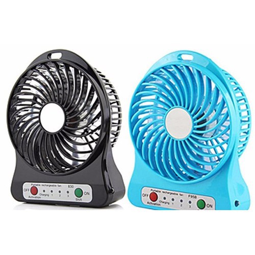 [Mã ELHA22 giảm 5% đơn 300K] Quạt tích điện mini fan usb 3 chế độ cực mát