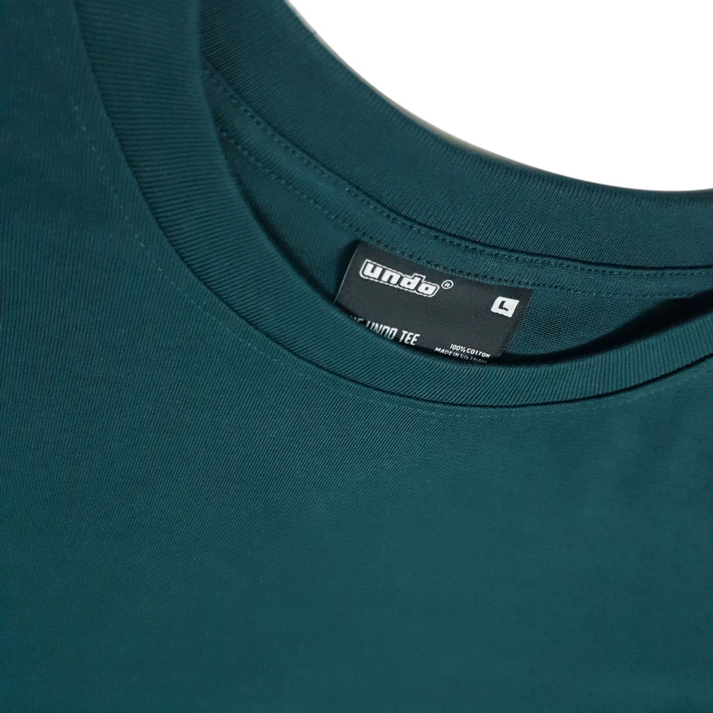Áo Thun Unisex Undo Symbol 2.0 Màu Dark Teal 100% Premium Cotton - Local Brand Chính Hãng
