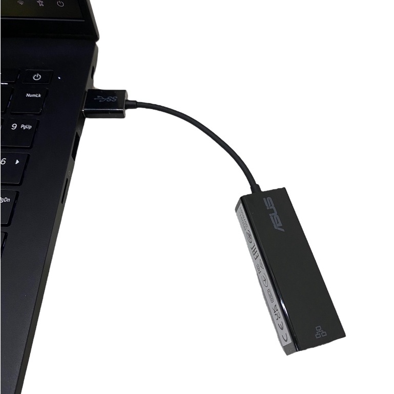 Cáp chuyển đổi USB 3.0 sang cổng mạng LAN RJ45 tốc độ 10-100-1000mbps model ASUS-KS70009