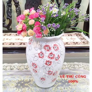 LỌ HOA CAO 30 cm MIỆNG BÈO
