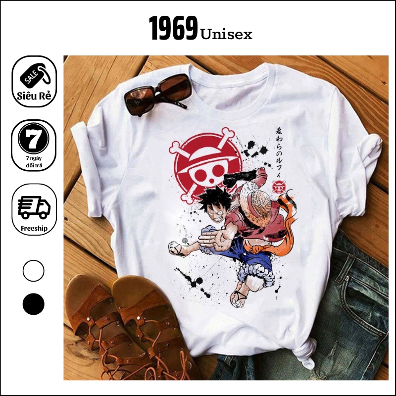 Áo Thun Nam Nữ Form Rộng Tay Lỡ 1969Unisex Áo Phông Nam Nữ 1969Unisex Form Rộng Tay Lỡ Cổ Tròn One Piece