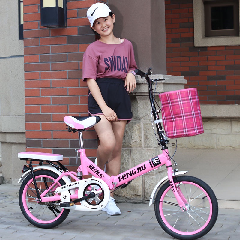 【xe đạp】Xe đạp trẻ em 20 inch 6 gấp 7 bé trai 8 bé gái 9 học sinh tiểu học 10 xe đạp 11 xe đẩy lớn công chúa 12 tuổi
