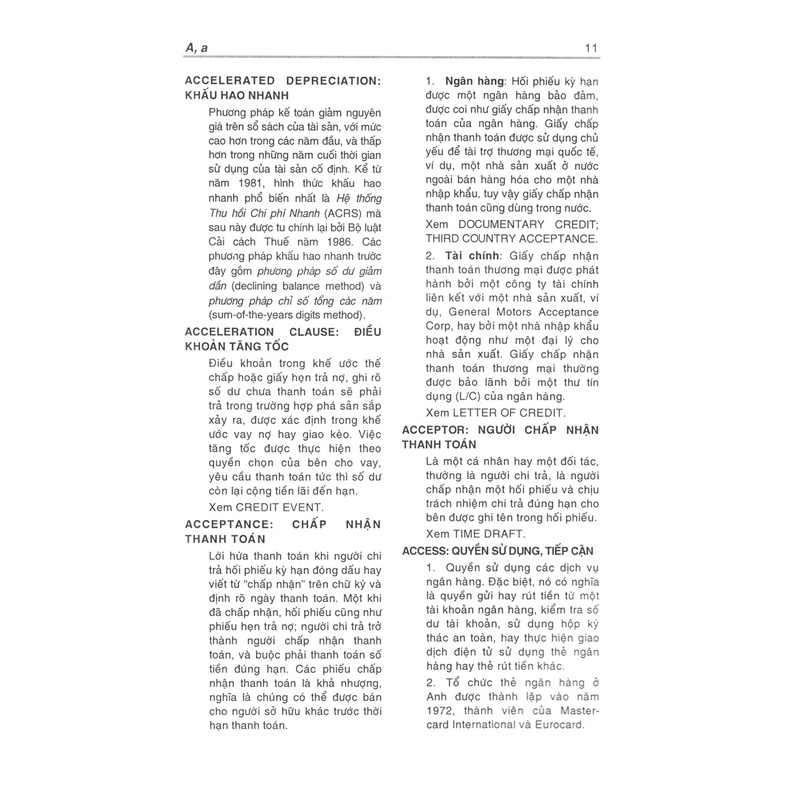 Sách - Từ Điển Ngân Hàng (Anh - Việt)