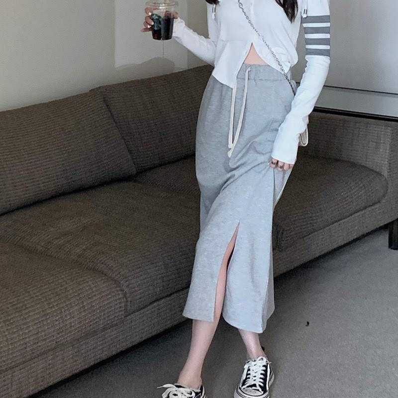 Chân váy dài da cá dày lên dáng siêu xinh #chanvaydangdai #chanvay #hangthudong #aohoddie | BigBuy360 - bigbuy360.vn