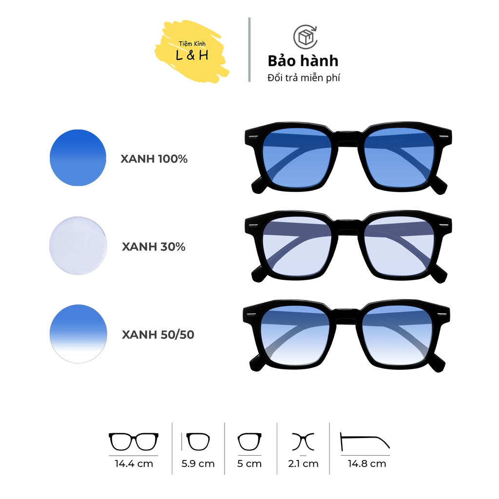 Kính râm chống UV vuông Z3351 dành cho nam nữ